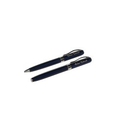 İsme Özel Pirinç Kalem Seti ( Mavi)