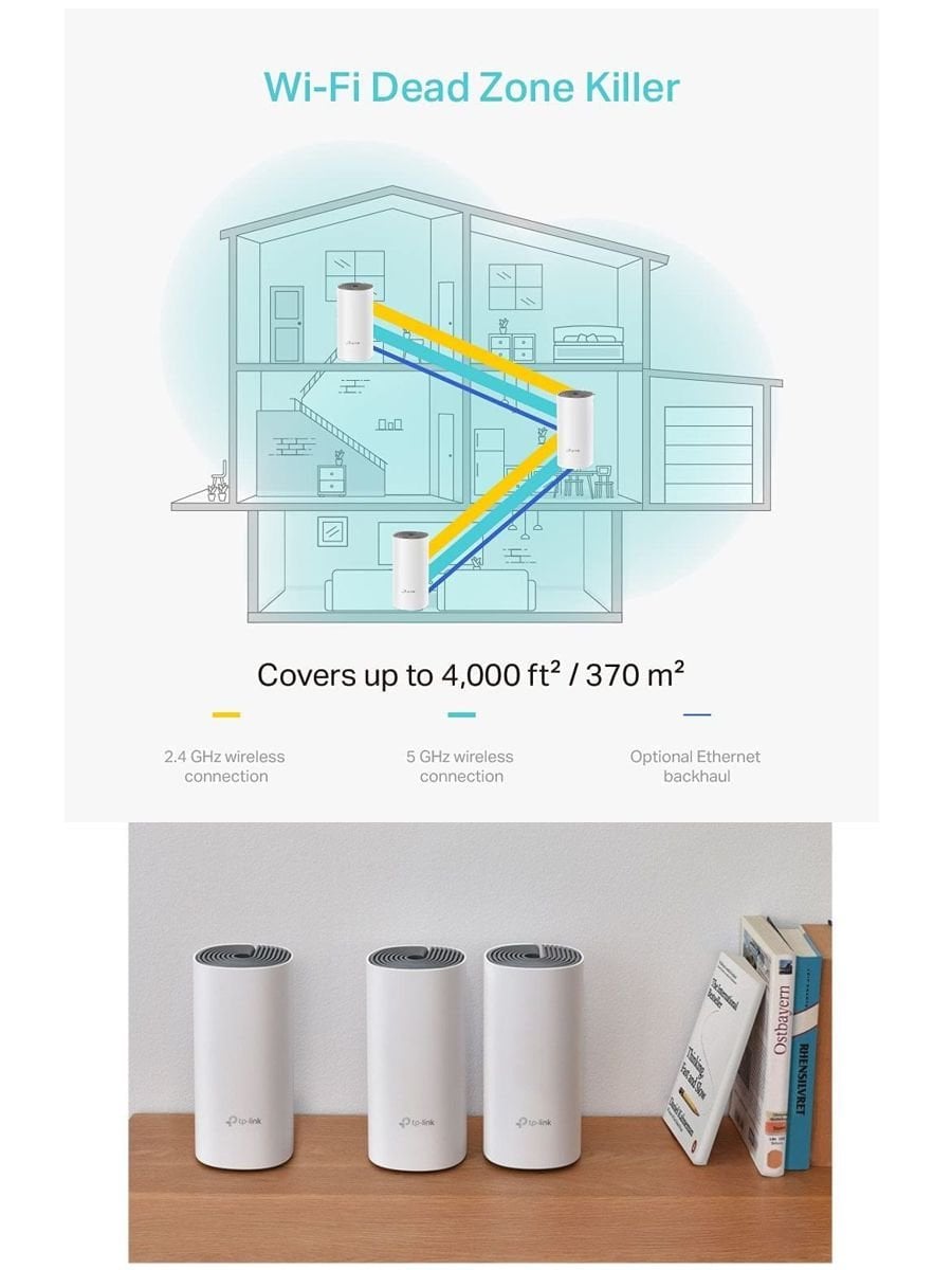 TP-Link Deco E4 3’lü mesh WiFi sistemi ile geniş alanlarda kesintisiz internet kapsama çözümü