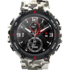 Amazfit T-Rex AMOLED Ekranlı 5 ATM Akıllı Saat Camo Green