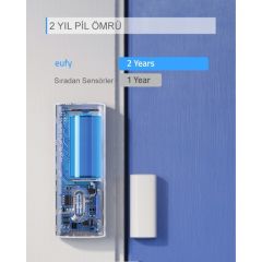 Anker Eufy Security Akıllı Güvenlik Alarmı - Kapı ve Pencere Sensörü - T8900