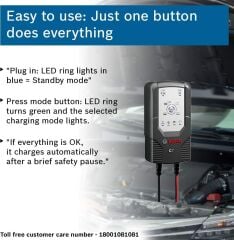 Bosch C7 Akü Şarj Cihazı