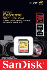 SanDisk SDSQXCZ-256G-GN6MA Extreme 512GB Micro SD Kart