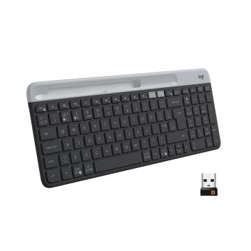 Logitech K580 Slim Multi-Device Kablosuz Türkçe Klavye Siyah