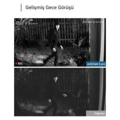 Anker Eufy Security Eufycam 2 Pro Kablosuz Akıllı Güvenlik ve 2K Kamera Sistemi 2 Kamera 1 Ana Ünite Kiti - T8851