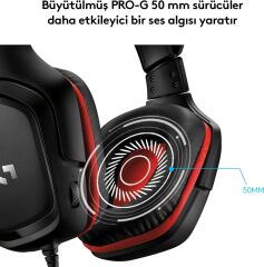 Logitech G G332 Kablolu Kulak Üstü Oyuncu Kulaklığı