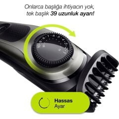 Braun BT 7240 Şarjlı Saç&Sakal Şekillendirici AutoSense, Kablosuz + Gillette Fusion ProGlide