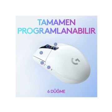 Logitech G305 LIGHTSPEED Beyaz Kablosuz Oyuncu Mouse