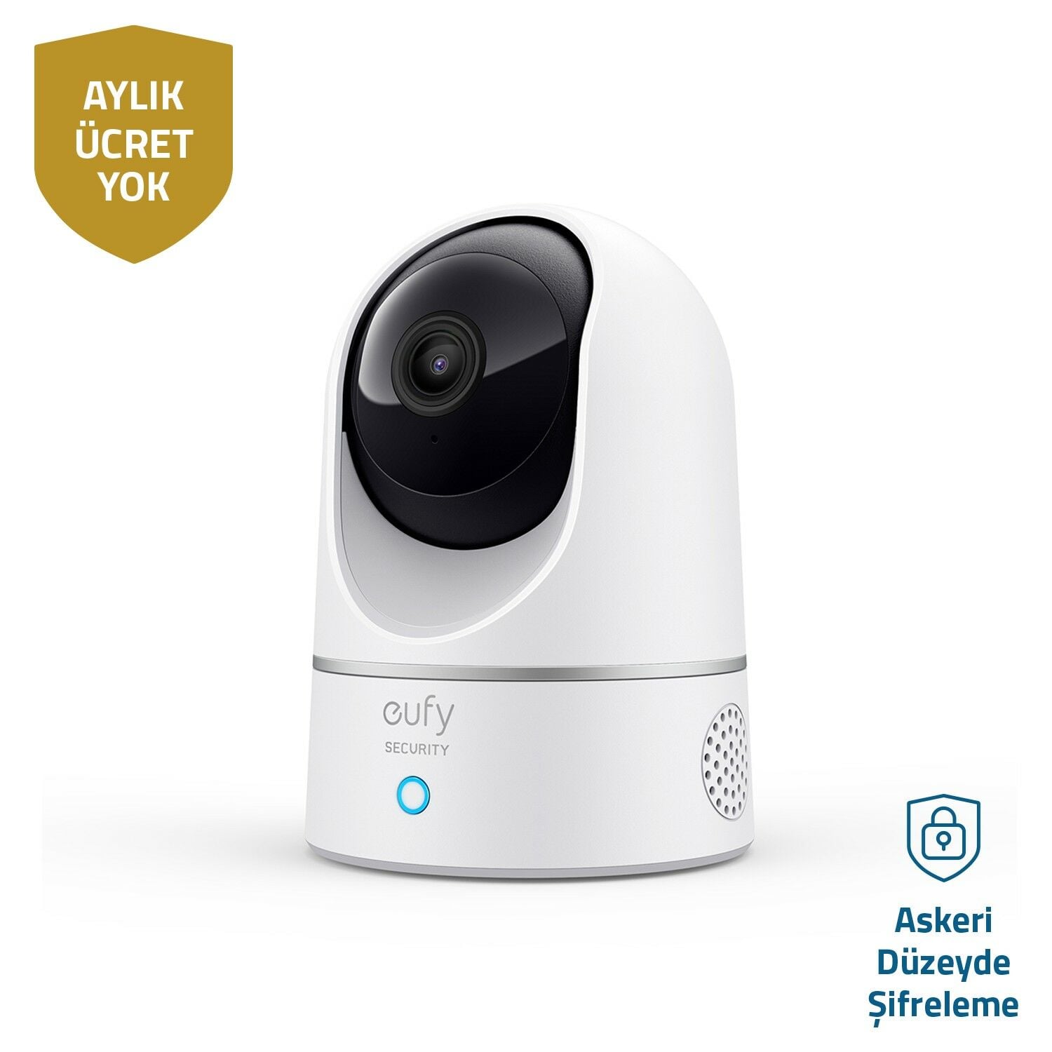 Anker Eufy Security 360 Derece Dönebilen IP Kamera - 2K HD Çözünürlük - T8410