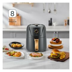 Homend Airfryday 2505H 4,3 Litre 8 Programlı Airfryer