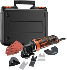 Black+Decker MT300KA-QS 300 W Çok Amaçlı Raspalama, Kesme ve Zımparalama Aleti