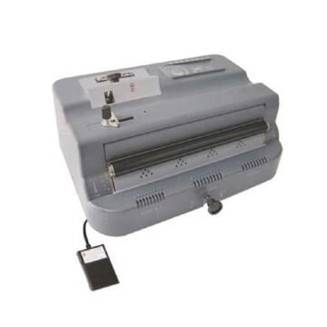 Mapicoil 920 Otomatik Kenar Kesme ve Cilt Makinesi Gri
