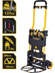 Stanley FT585 Çok Fonksiyonlu Katlanır El Arabası 70/137 kg