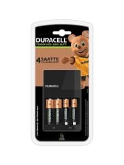 Duracell CEF 14 Pil Şarj Cihazı, 4 saat (1 adet) ve Şarj Edilebilir AA ve AAA Pil (2'şer adet)