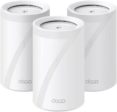 TP-Link Deco BE65 3-pack, BE9300 Mbps, 4 × 2.5 Gbps Portlar, 320 MHz