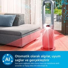 Philips AMF870/15 8000 Serisi Air Performer 3in1 Hava Temizleme Cihazı, 270 m3/sa Temiz Hava Hızı