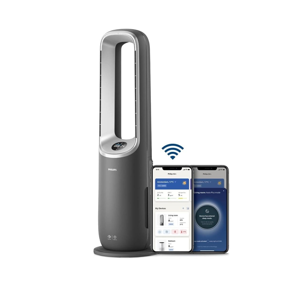 Philips AMF870/15 8000 Serisi Air Performer 3in1 Hava Temizleme Cihazı, 270 m3/sa Temiz Hava Hızı