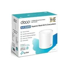 TP-Link Deco X50 WiFi 6 Mesh Sistem AX3000 Fiber Uyumlu Tüm Ev İnternet