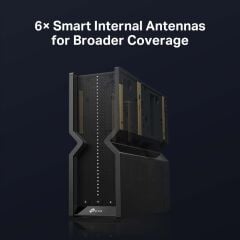 TP-Link Archer BE550  Tri-Band Wi-Fi 7 Router Fiber Destekli | BE9300 Mbps 5× 2.5 Gbps Port | 6GHz 160 MHz Genişliği