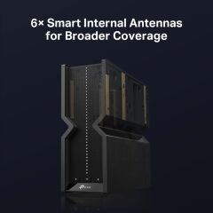 TP-Link Archer BE550  Tri-Band Wi-Fi 7 Router Fiber Destekli | BE9300 Mbps 5× 2.5 Gbps Port | 6GHz 160 MHz Genişliği