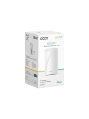 TP-Link Deco BE65 (1-Pack) | Wi-Fi 7 Mesh Sistemi | BE9300 Mbps | Fiber Uyumlu | Üç Bant | AI-Roaming | 2.5 Gbps Port