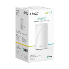 TP-Link Deco BE65 (1-Pack) | Wi-Fi 7 Mesh Sistemi | BE9300 Mbps | Fiber Uyumlu