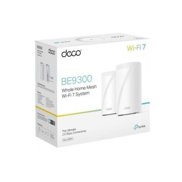 TP-Link Deco BE65 (2-Pack) Wi-Fi 7 Mesh Sistemi BE9300 Mbps