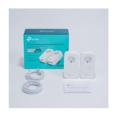 TP-Link TL-PA8033P KIT AV1300 Powerline Adaptör | Priz Soketli | Gigabit