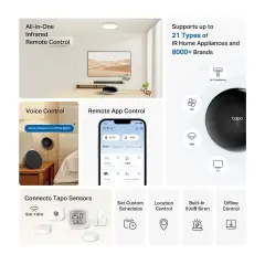 TP-Link Tapo H110 Matter Destekli Akıllı IR ve IoT Hub