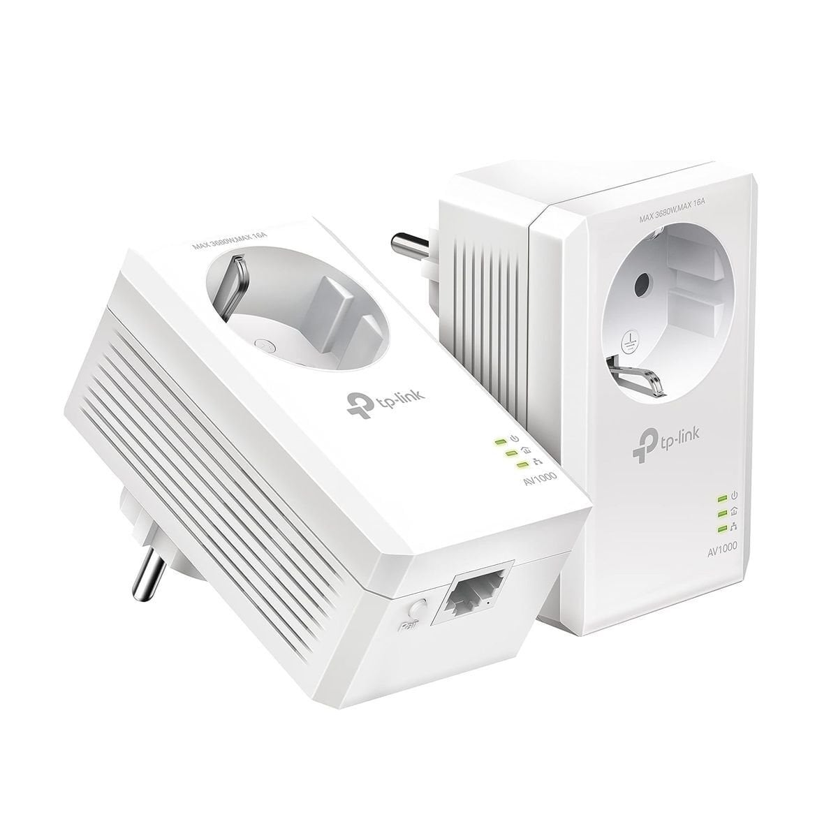 TP-Link TL-PA7017P KIT AV1000 Gigabit Powerline Adaptör | Priz Soketli | Stabil Bağlantı