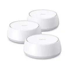 TP-Link Deco BE25 (3-Pack) Wi-Fi 7 Mesh Sistemi | BE3600 Mbps | 2.5 Gbps Port | Fiber Uyumlu
