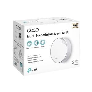 TP-Link Deco X50-PoE (3-Pack) AX3000 Wi-Fi 6 Mesh Sistemi