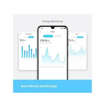 TP-Link Tapo P110 Mini Akıllı Wi-Fi Priz Enerji İzleme | Uzaktan Kontrol ve Alexa Uyumlu