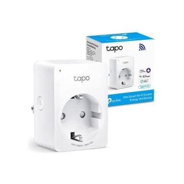 TP-Link Tapo P110 Mini Akıllı Wi-Fi Priz Enerji İzleme | Uzaktan Kontrol ve Alexa Uyumlu