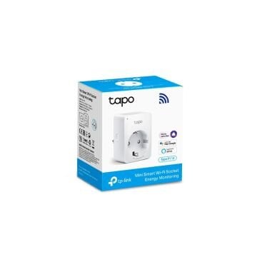 TP-Link Tapo P110 Mini Akıllı Wi-Fi Priz Enerji İzleme | Uzaktan Kontrol ve Alexa Uyumlu