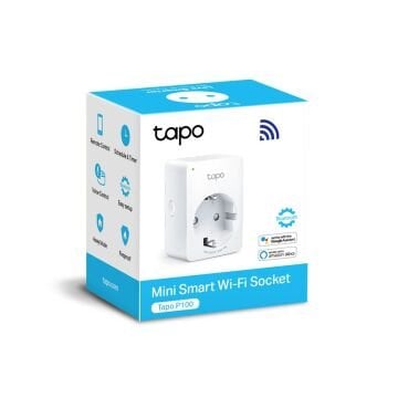TP-Link Tapo P100 Akıllı Mini Wi-Fi Priz Uzaktan Kontrollü