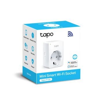 TP-Link Tapo P100 Mini Uzaktan Kontrollü Akıllı Wi-Fi Priz