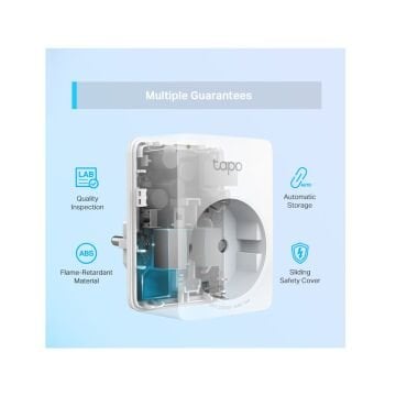 TP-Link Tapo P100 Akıllı Mini Wi-Fi Priz Uzaktan Kontrollü