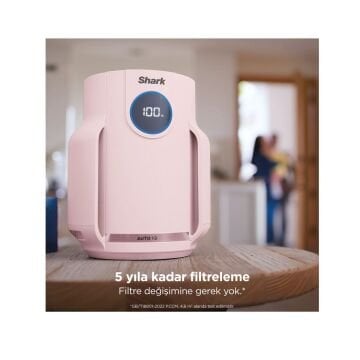 Shark NeverChange5 Compact Pro Hava Temizleyici Pembe HP072EUPK