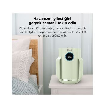 Shark NeverChange5 Compact Pro Hava Temizleyici Mint Yeşili HP072EUGN