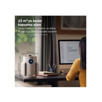 Shark NeverChange5 Compact Pro Hava Temizleyici HP072EU