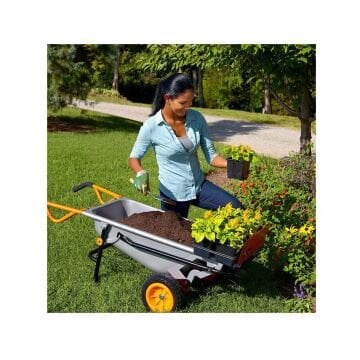 WORX WG050 100 Lt 136 Kg Profesyonel Çok Amaçlı El Arabası Taşıma Arabası