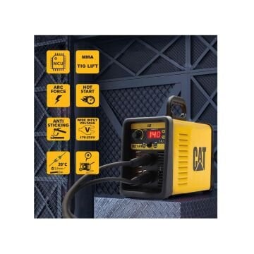 CAT DZ141 140 Amper TIG LIFT / MMA Çanta Tipi Dijital İnverter Kaynak Makinesi