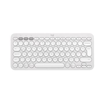 Logitech Pebble Keys 2 K380s Beyaz Kablosuz Klavye