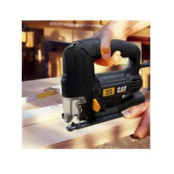 CAT DX5310 550W Profesyonel Devir Ayarlı Dekupaj Testere + DA06901 10 Parça Testere Ucu