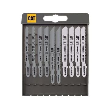 CAT DX5310 550W Profesyonel Devir Ayarlı Dekupaj Testere + DA06901 10 Parça Testere Ucu