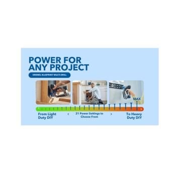 Dremel Blueprint DD12V-S1 Multi-Drill 12V Vidalama Makinesi