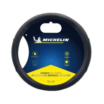 Michelin ML1003N Premium Suni Deri Direksiyon Kılıfı Siyah
