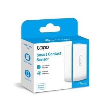 TP-Link Tapo T110 Akıllı Kapı/Pencere Kontak Sensörü | Anlık Bildirim & Kolay Kurulum