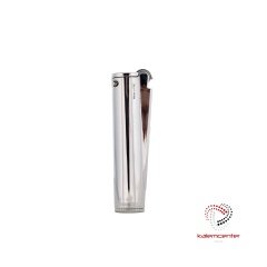 Benzinli Clipper İsme Özel-Gümüş-
