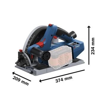 Bosch Professional GKT 18V-52 GC Akülü Dalma Kesim Testere